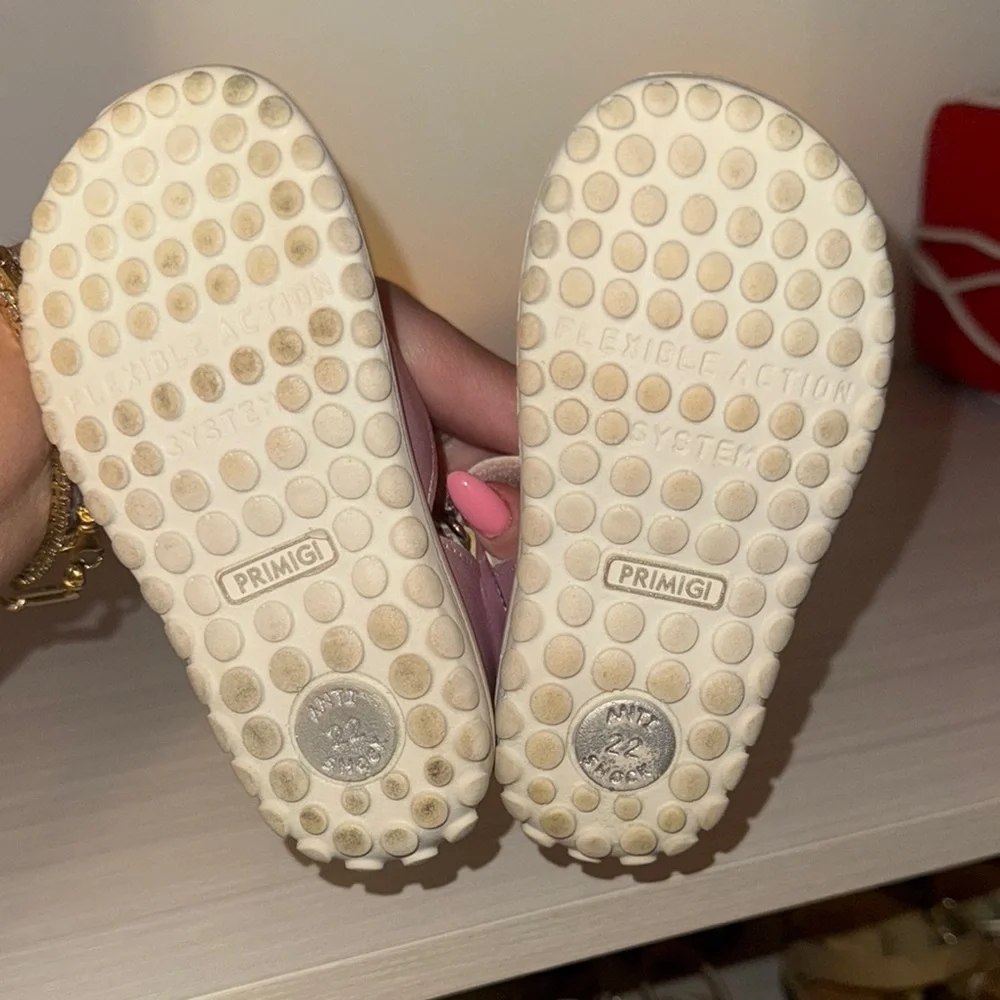 Primigi Pink Sandals with Closed Toe and Ventilation